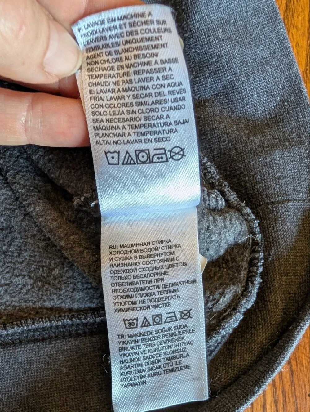 The North Face Black Rock NSW 2020 Hoodie Men's Medium Gray Pullover